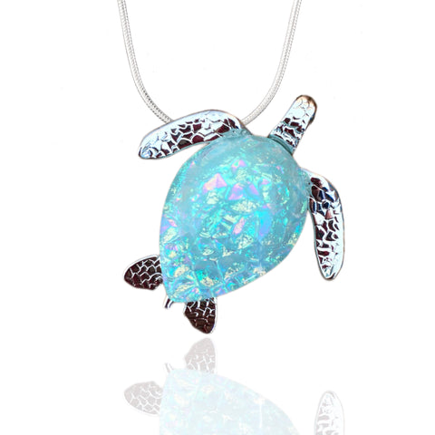 Sea Turtle- Seafoam