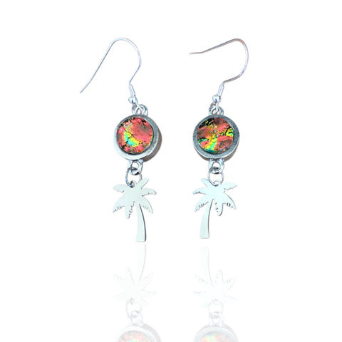 Palm Tree Earrings-Mountain High