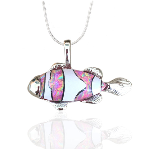 Clownfish Pendant- Pink